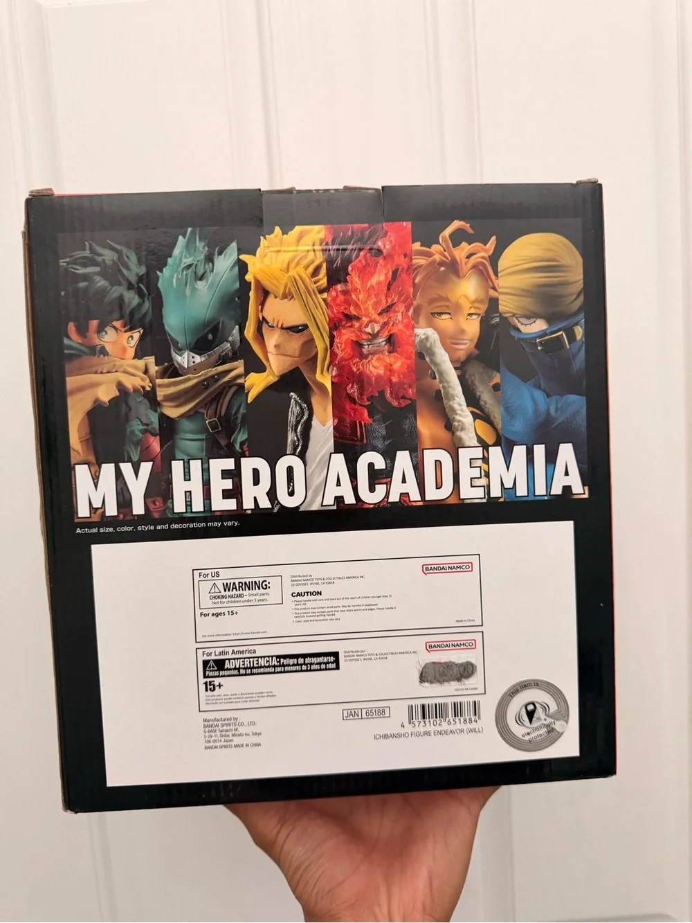 My Hero Academia Endeavor Figure - Red & Black Flame Design (Bandai Namco)